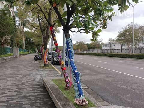 美化臺北市街頭景觀(圖片來源：臺北市政府工務局公園路燈工程管理處)