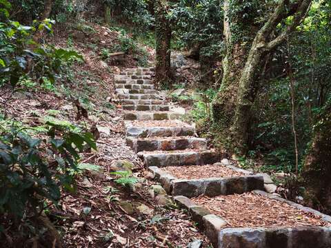 水尾巴拉卡步道換上新衣(圖片來源：臺北市政府工務局大地工程處)