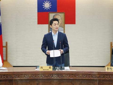 臺北市長蔣萬安致詞(圖片來源：臺北市政府觀光傳播局)