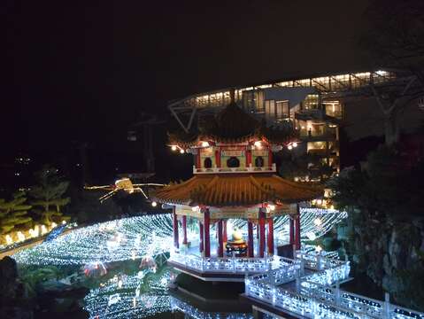 臺灣燈會文山燈區(圖片來源：臺北大眾捷運股份有限公司)