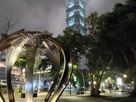 聚聚亭-曾令理(圖片來源：臺北市政府觀光傳播局)
