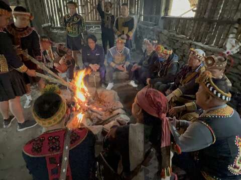 第四站魯凱族，臺東縣肯杜爾山卡巴利哇舊部落(圖片來源：臺北市政府體育局)