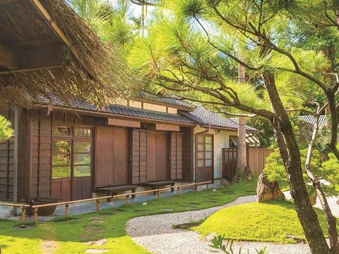南門町三二三日式枯山水庭園深具禪風之美。(圖片來源：臺北市政府觀光傳播局)