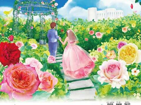 2023臺北玫瑰展展期自3月1日至3月31日。(圖片來源:臺北市政府工務局公園路燈工程管理處)
