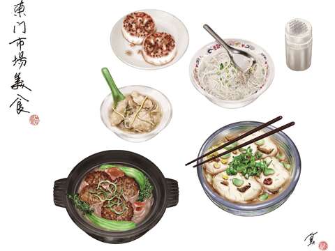 我心目中的東門市場美食地圖(圖/魚夫)