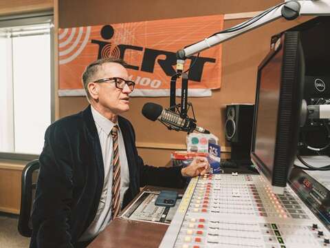 Tim Berge, General Manager of ICRT, has witnessed the development and transformation of Taipei City and its media industry over the past three decades.