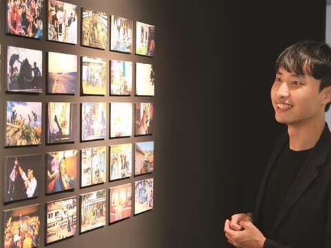 仲間とともに立ち上げた様々なイベントや取り組みを紹介する陳凱翔氏。(写真/ Yuskay Huang)