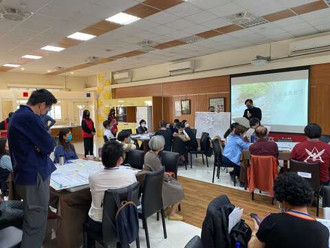 112年2月辦理磺溪流域「願景工作坊」已圓滿落幕(圖片來源:臺北市政府工務局水利工程處)