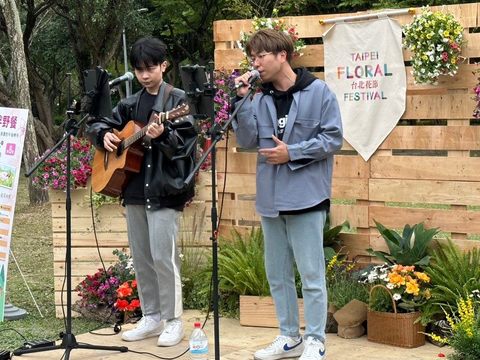 自18日起至25日每天下午2點皆有LIVE音樂演出。(圖片來源：臺北市政府觀光傳播局)
