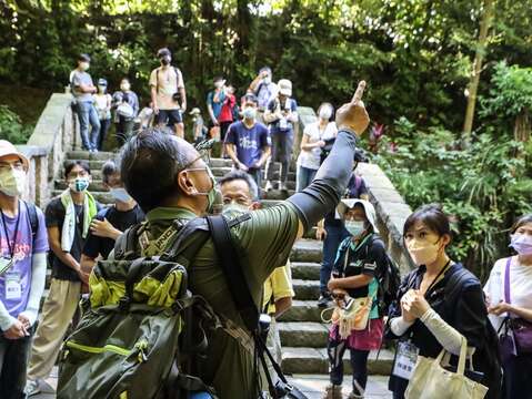 走讀森命力生態導覽(圖片來源：臺北市政府工務局大地工程處)
