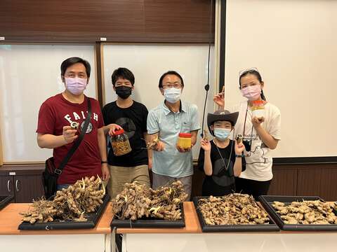 超級香料~薑黃(圖片來源：臺北市政府工務局大地工程處)