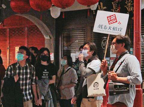 走訪隱藏街區中的戲窟經典，追尋演藝名師的足跡。（圖／大稻埕創意街區發展協會）