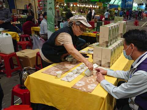 現場展售示意圖(圖片來源：臺北市政府產業發展局)