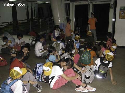對大部分首度離家過夜的學員是一份充滿新鮮感的體驗(圖片來源：臺北市立動物園)