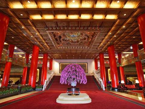 The lobby of the Grand Hotel served as a filming location for the movie Yi Yi. (Photo‧The Grand Hotel)