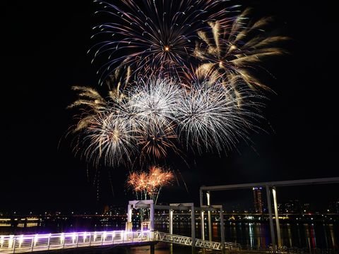 Deputy Mayor Attends Firework Show at Dadaocheng Summer Festival