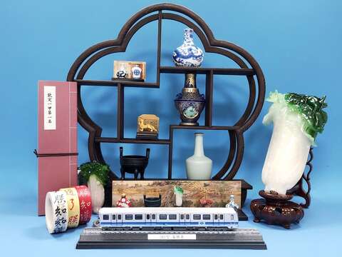 故宮文創小物超Q萌上市，為生活增添趣味(圖片來源：臺北大眾捷運股份有限公司)