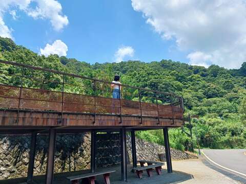 桂花亭平台(圖片來源：臺北市政府工務局大地工程處)
