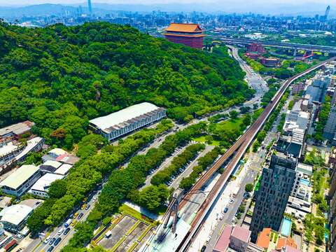 行道樹將綠意帶進了城市-中山北路(圖片來源：臺北市政府工務局公園路燈工程管理處)