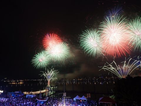 Mayor Attends Closing Fireworks of 2023 Dadaocheng Summer Festival