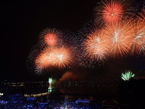 Mayor Attends Closing Fireworks of 2023 Dadaocheng Summer Festival