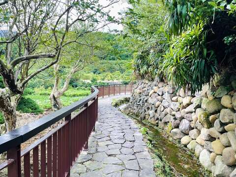水圳步道(圖片來源：臺北市政府工務局大地工程處)