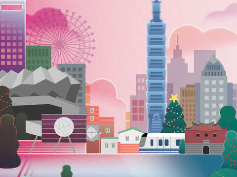 2023臺北耶誕愛無限-主視覺