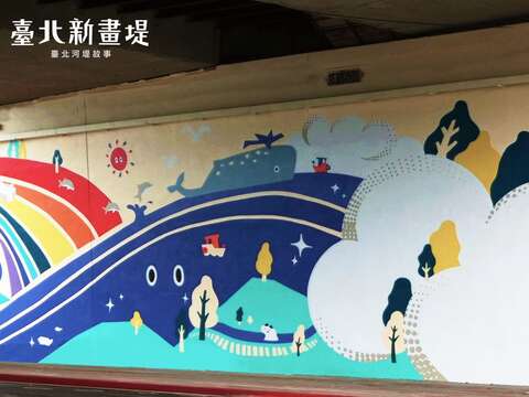 民生逐水循跡 故事以水滴水主角(圖片來源：臺北市政府工務局水利工程處)