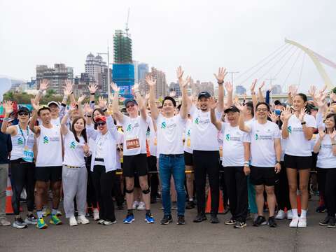2023渣打臺北公益馬拉松「Go Forward勇往直前」(圖片來源：臺北市政府體育局)