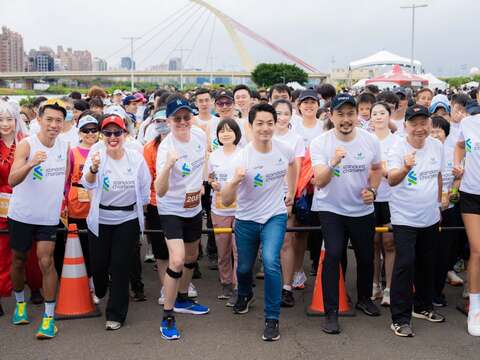 2023渣打臺北公益馬拉松(圖片來源：臺北市政府體育局)