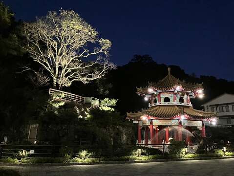 指南宮站建築廟宇(圖片來源：臺北大眾捷運股份有限公司)
