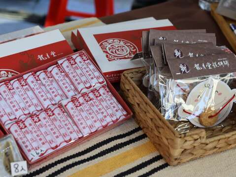 112年輔導店家龍月堂特色商品展示(圖片來源：臺北市商業處)