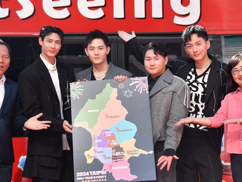 跨年前期活動「車遊臺北12行政區」昨日正式啟程，首站信義區(圖片來源：臺北市政府觀光傳播局)