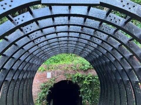 完整保留磚造坑口(圖片來源：臺北市政府工務局大地工程處)