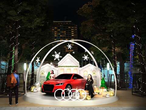 星願聖誕球—ATT4FUN(圖片來源：臺北市商業處)