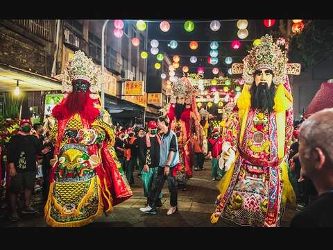 青山王祭-夜巡暗訪(圖片來源：艋舺青山宮)
