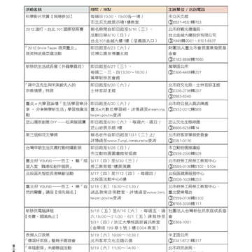 《臺北畫刊》532期(101年5月)     溫馨五月，「玩」出臺北新創意