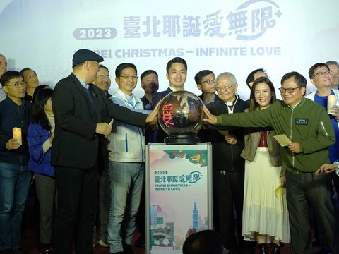 2023臺北耶誕愛無限商圈消費滿額抽好禮即日開跑(圖片來源：臺北市政府觀光傳播局)