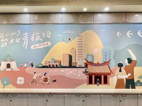 「 2023台北青旅行遊記徵件競賽」得獎作品成果展自12月9日起至明年3月5日展出(圖片來源：臺北市青少年發展暨家庭教育中心)