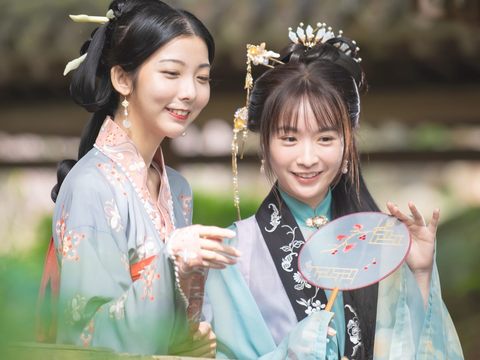 活動當晚也提供漢服租借(圖片來源：臺北市政府觀光傳播局)