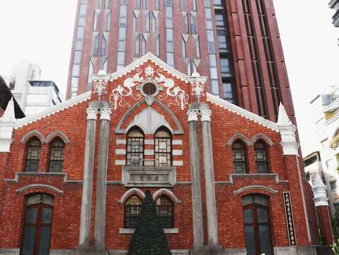 臺灣基督長老教會大稻埕教會(圖片來源：臺北市政府文化局)