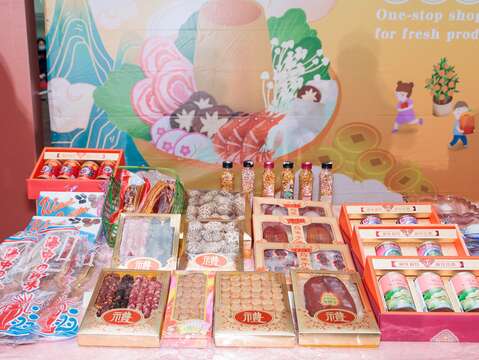 榮濱商店街-新鮮食材一條龍(圖片來源：臺北市商業處)