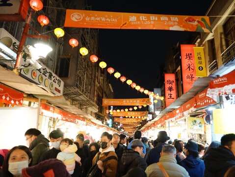 迪化年貨大街(圖片來源：臺北市政府秘書處媒體事務組)