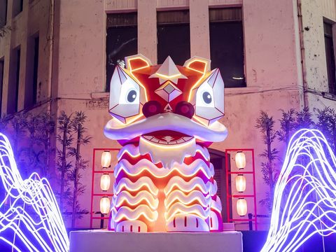 2024台北燈節-光年獸(圖片來源：臺北市政府觀光傳播局)