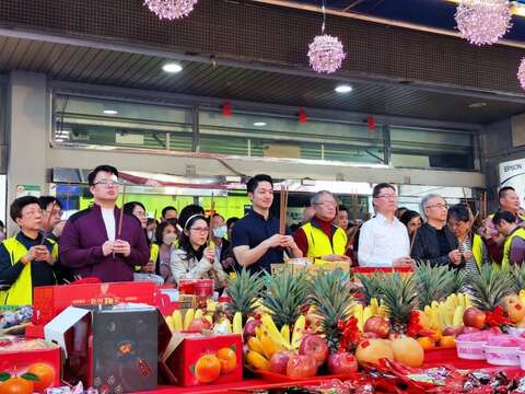 光華數位新天地新春團拜(圖片來源:臺北市市場處)