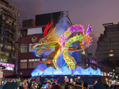 台北燈節2月17日正式登場,吸引大量民眾前來賞燈。(圖片來源:臺北市政府觀光傳播局)