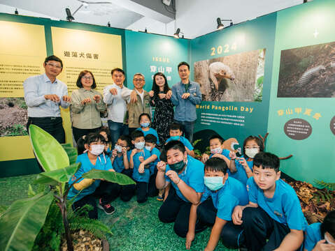 屏東217世界穿山甲日暨山的盼望特展開幕(資料來源：臺北市立動物園)