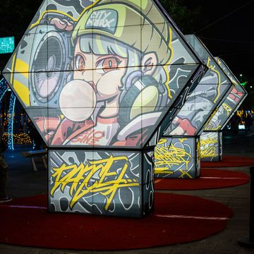 「西門POWER」透過燈光、色彩展現新世代及西門町的青春活力。(圖片來源：臺北市政府觀光傳播局)