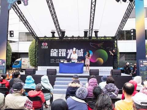 中山堂廣場「名廚創意元宵」活動(圖片來源:臺北市政府觀光傳播局)