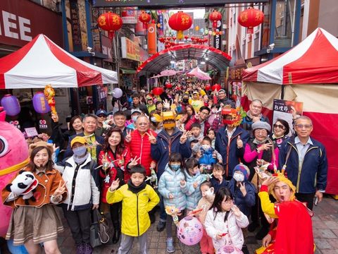 沅陵商圈「龍徠沅陵」遊燈走春台北燈節大遊行(圖片來源:臺北市政府觀光傳播局)